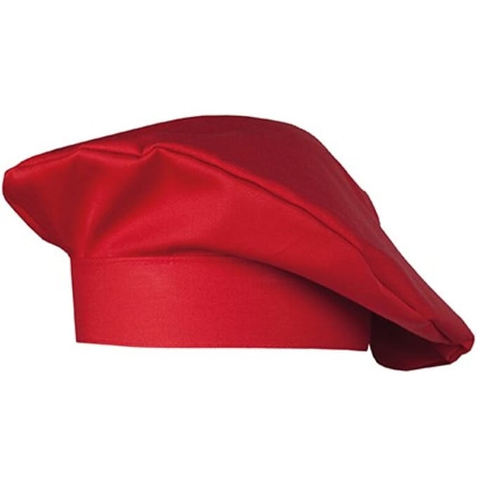 CG Workwear Fano Klassieke Koksmuts (Rood)