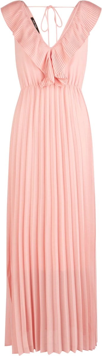 Marc Aurel - roze maxi jurk - maat 36