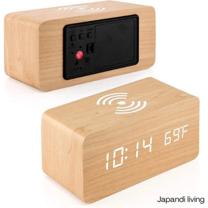 Home & Comfort - alarm clock - wireless charging