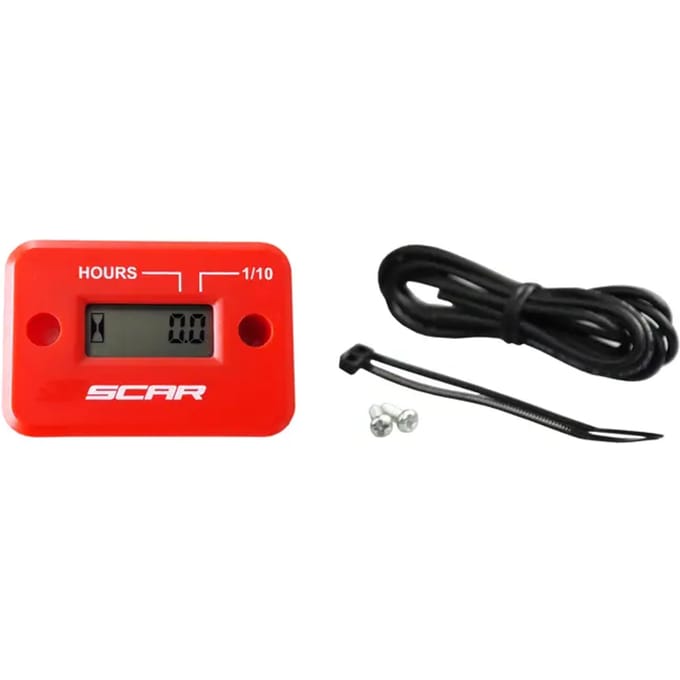 Wired Motoruurmeter met Velcro Scar