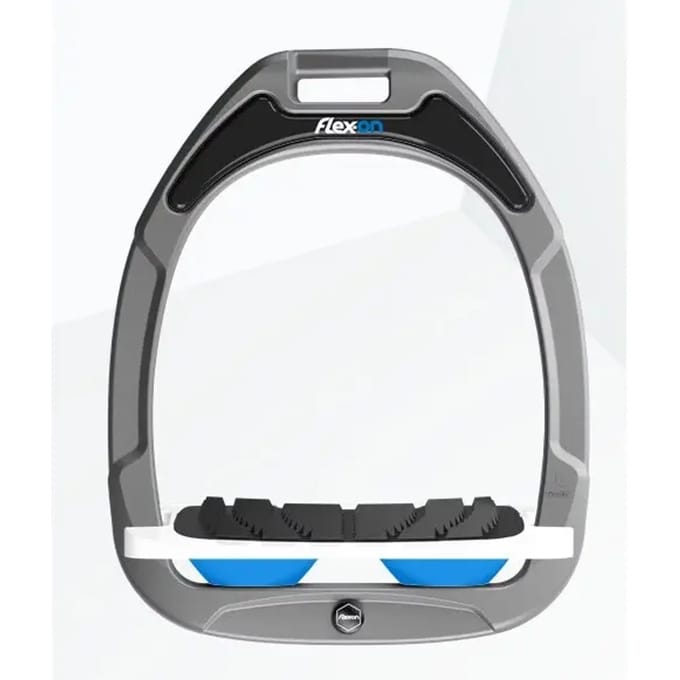 Verstelbare Grip Aluminium/Wit/Blauw Flex-On Green Composite