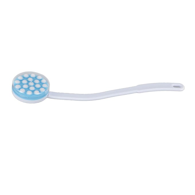 Ruglotion Applicator en Masseur Lange Handgreep Handheld Zelflotion Applicator Badborstel white