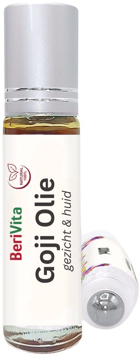 Goji Bessen Olie Puur 10ml Rollerfles - Koudgeperst en Onbewerkt