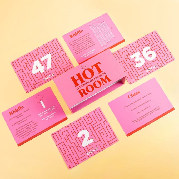 Hot Room erotisch spel (Engelse editie) van Hellofun