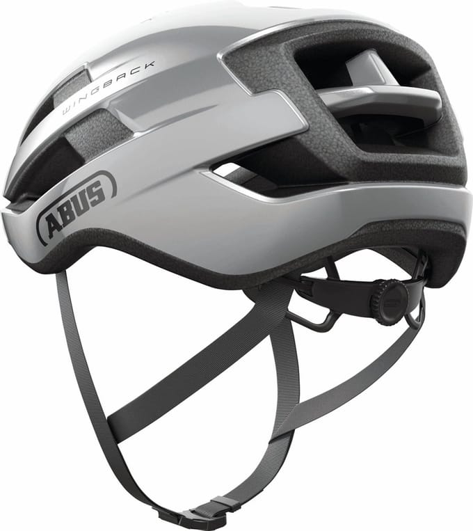 Abus helm Wingback gleam silver S 51-55cm