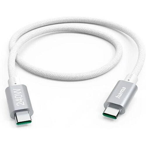 Hama 00201721 USB-C-kabel USB 3.2 Gen1 USB-C stekker 1.5 m Wit