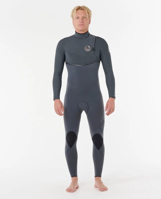 2026 Rip Curl Heren E-Bomb 4/3mm Ritssluiting-vrij Wetsuit - Ir