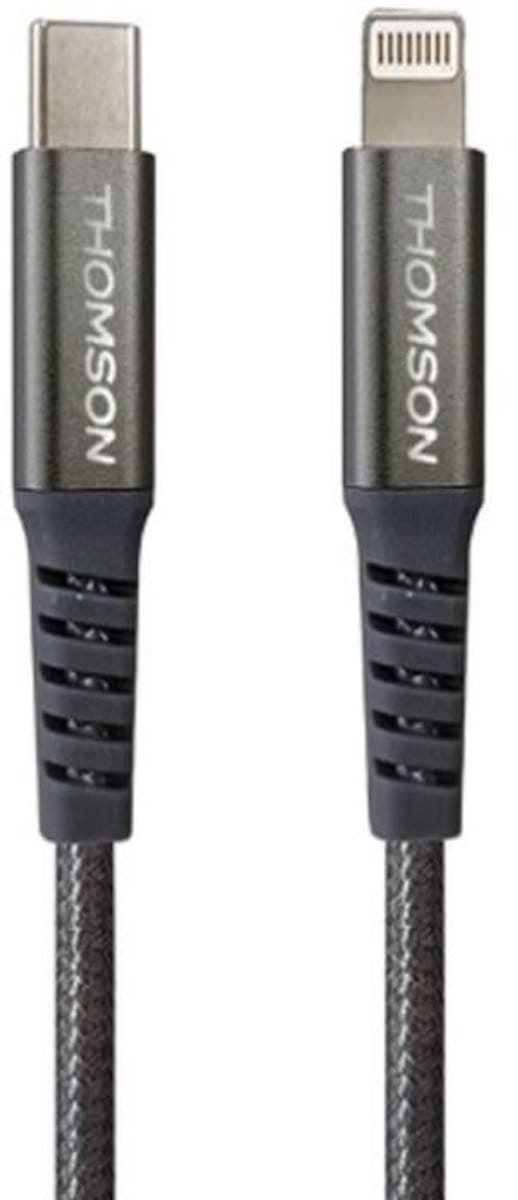 THOMSON USB-C naar Lightning 5A kabel - Snel opladen en datatransfer – Lengte 1,5 m