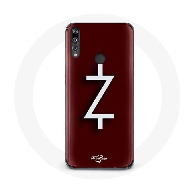 Coque - Huawei - P30 Lite - Souple - Logo Ozark Saison 4 - Rouge et Blanc blanc