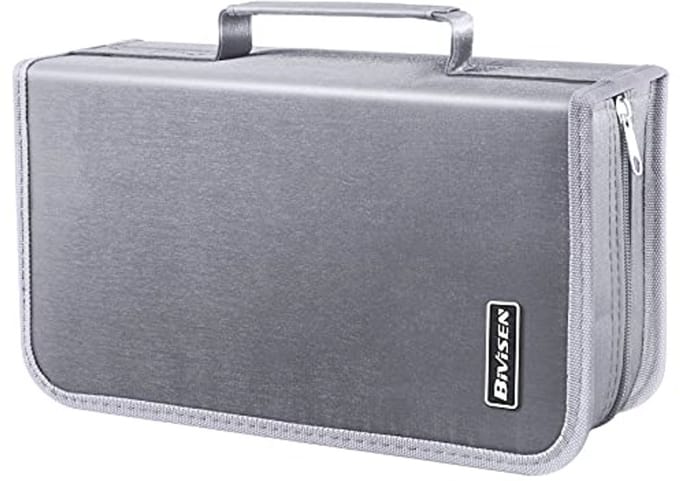 CD/DVD Case Houder met 128 Capaciteit - Media Organizer voor CD's en DVD's