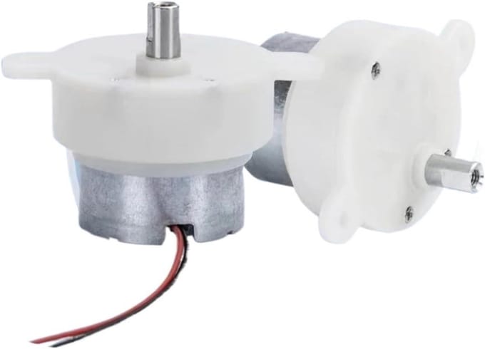 Mini Elektromotor - Robot motor Aandrijfmotor - Hobby Projecten - Stille Werking - 6 V - Niet gespecificeerd