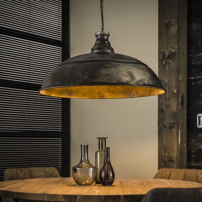 Hoyz Hoyz hanglamp industry Ø80 lamp grijs