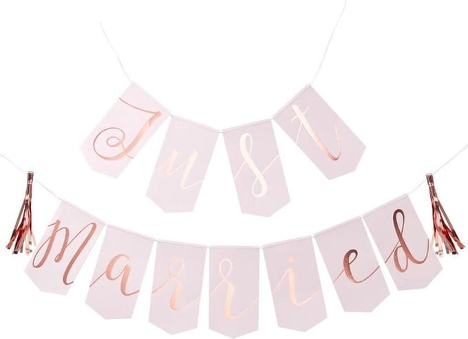Ginger Ray - Beautiful Botanics - Letterslinger Just married