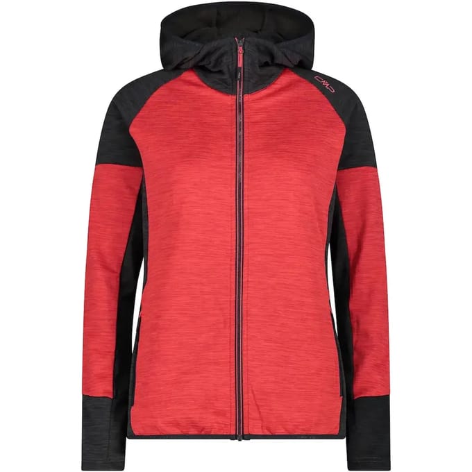 Vrouwelijke hoodie met vaste capuchon CMP