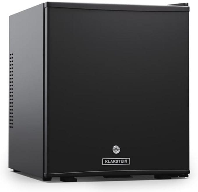Mini Koelkast met Glazen Deur - 44 Liter, Stil en Compact voor Dranken, Snacks en Cosmetica