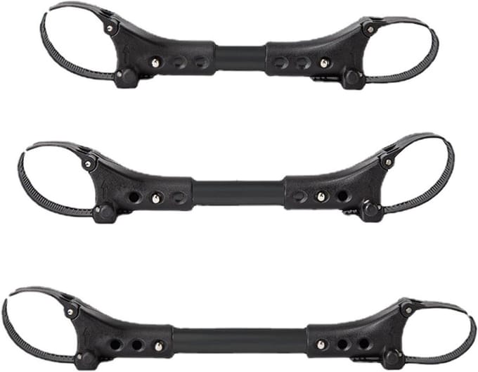 Kinderwagen Connector - Dubbele Kinderwagen - Twee Kinderen - Universele Koppeling - 3 Stuks - Meerkleurig