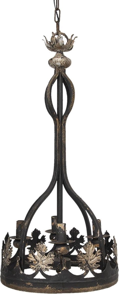 Clayre & Eef Hanglamp Ø 40x85 cm Bruin IJzer