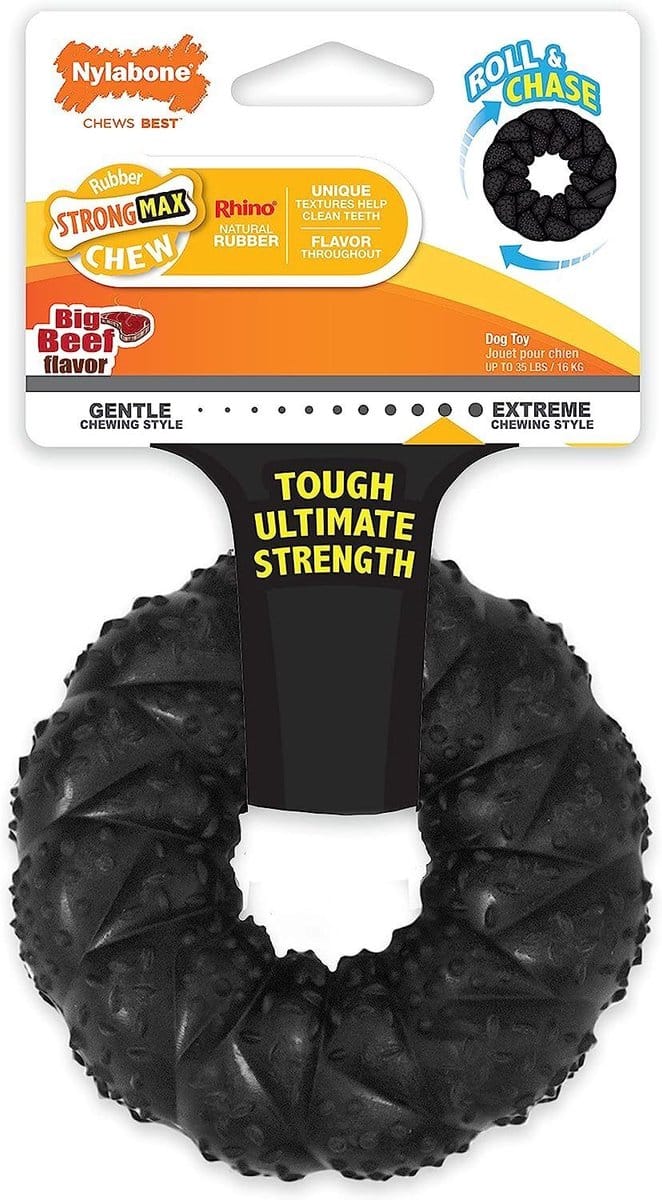 Nylabone Strong Max Kauwring Rund - Medium