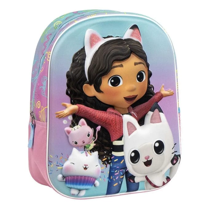 Schoolrugzak Gabby's Dollhouse Roze 25 x 31 x 10 cm