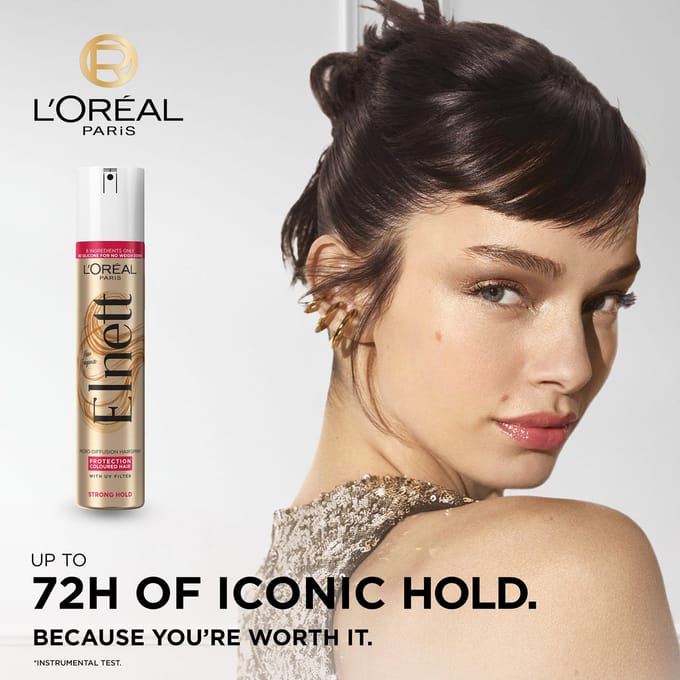 L'Oréal Paris Elnett Hair Spray for Coloured Hair UV 200ml