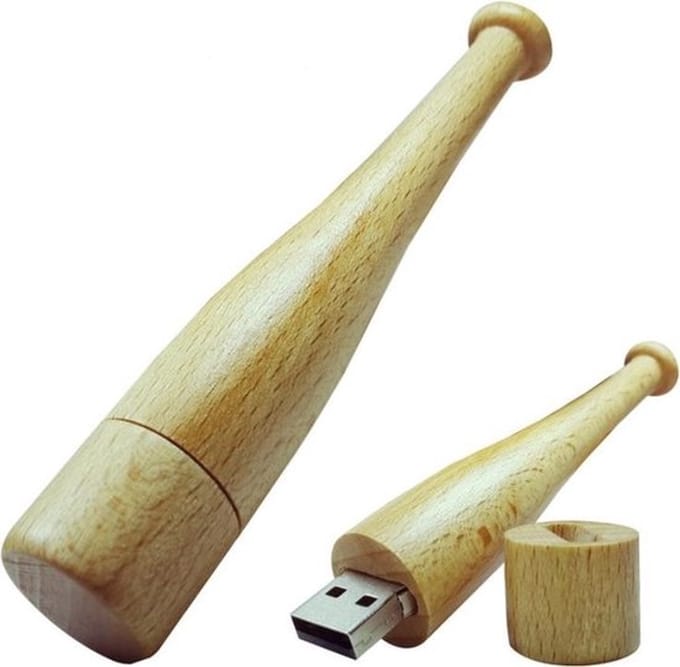 Honkbal knuppel usb stick 128GB 3.0