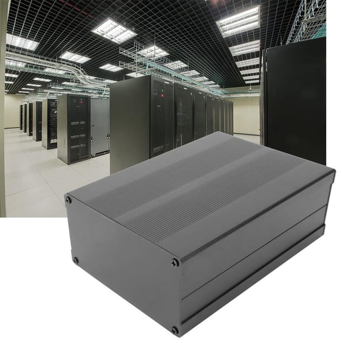 Behuizing Elektronisch DIY Printplaat Project Aluminium Doos Koeling Behuizing 55 x 106 x 150mm