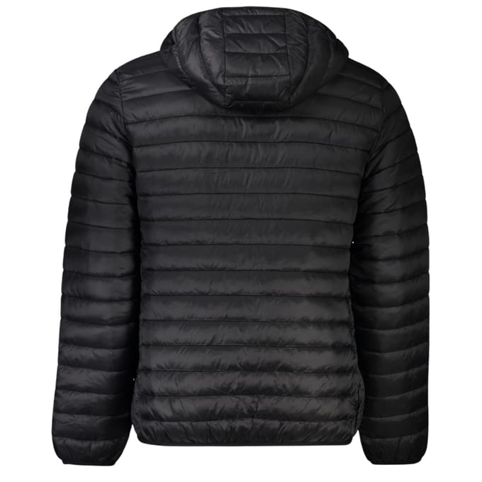 Cavalli Class Effen Gequilte Zwarte Jas