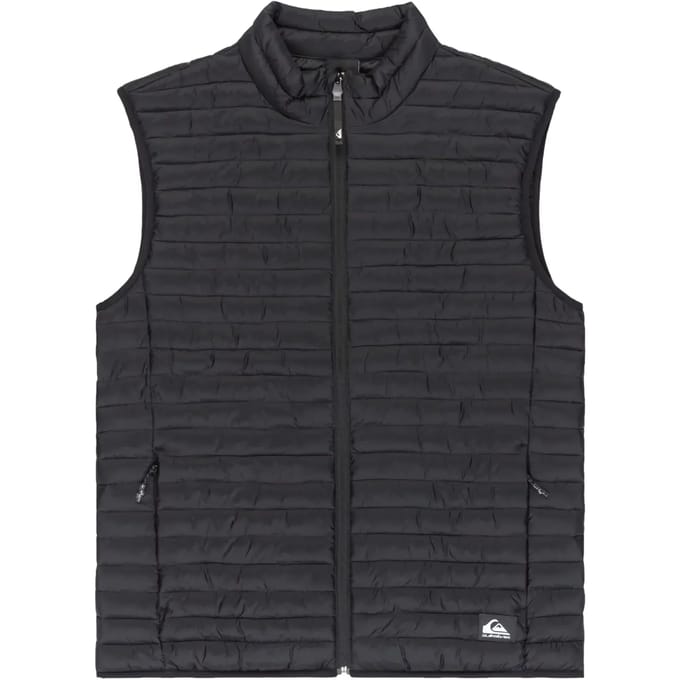 Quiksilver Scaly Sleeveless Bodywarmer zwart
