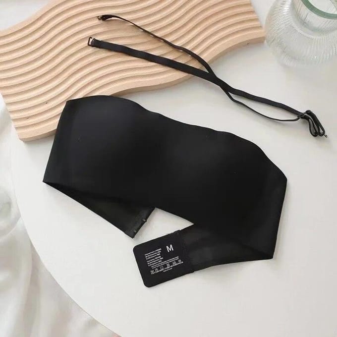 Damesbeha strapless ondergoed dunne antislip onzichtbare sexy beha zachte lingerie S