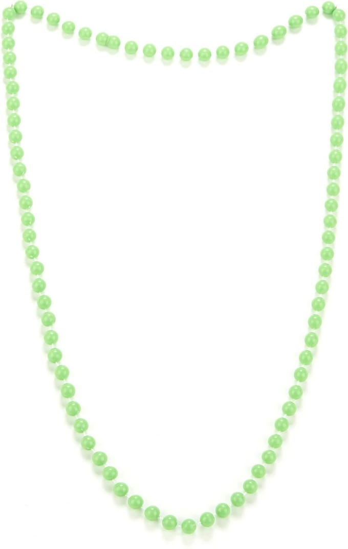 PARTYPRO - Groene kralenketting voor volwassenen