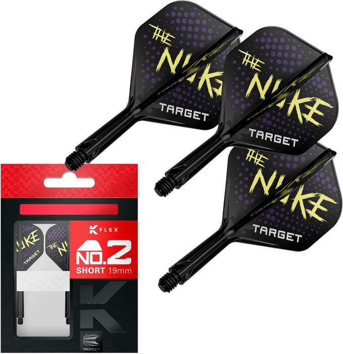 Target K-Flex Luke Littler NO2 - Dart Flights - Short