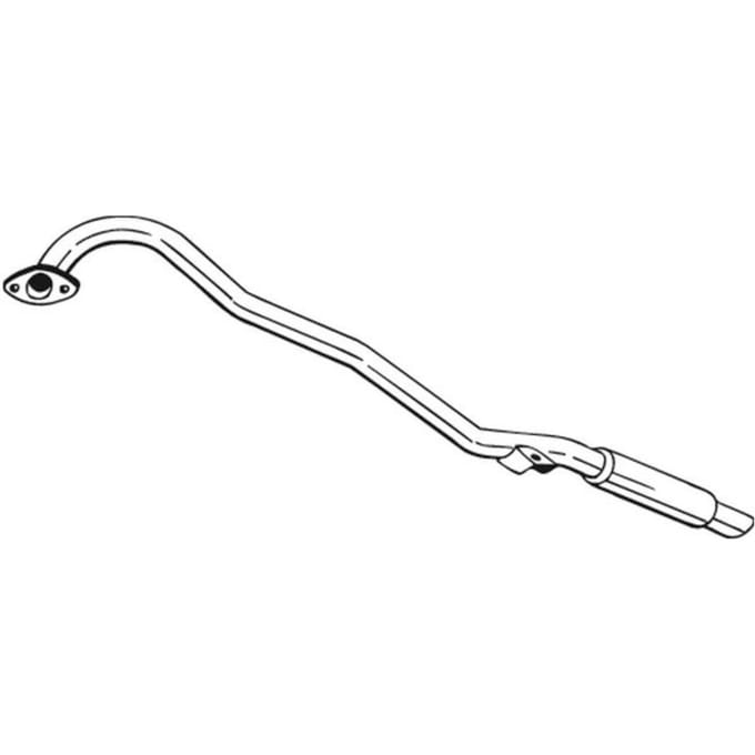 Geluiddemper achter BOSAL 278-549