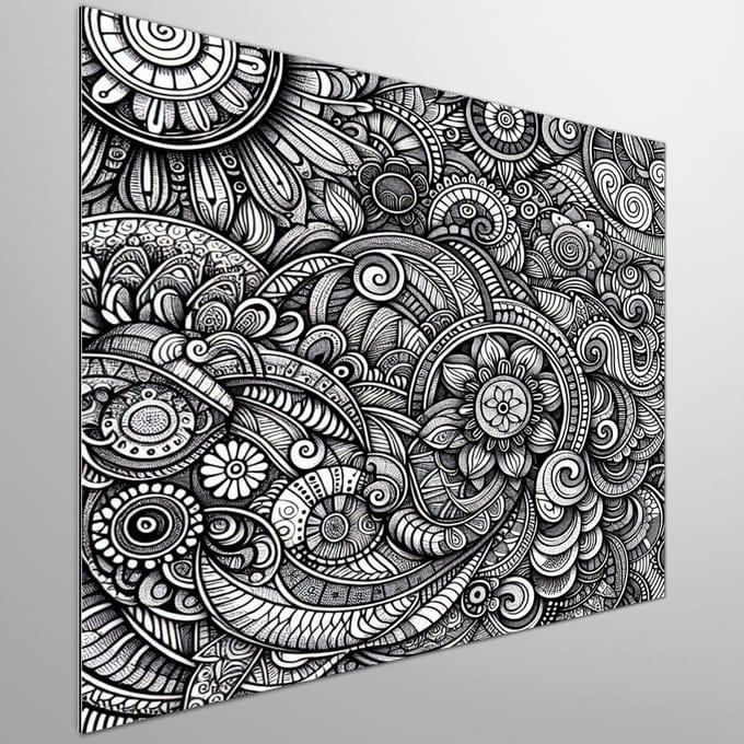 Kunstprint | Wanddecoratie | Dibond | 80 × 80 cm