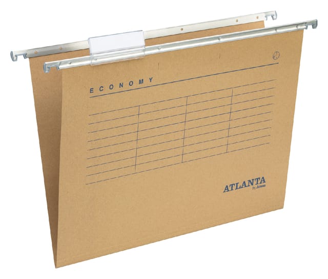 Hangmap Djois Economy recycled folio V-bodem bruin