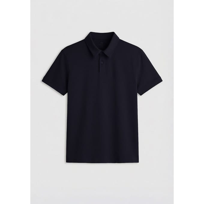 Heren Katoen Elastaan Polo T-shirt