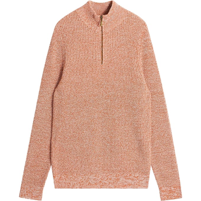 White Stuff Funnelf Neck Jumper Mid Brown Taglia: M | Maglioni a maglia Outlet | Uomo | Marrone