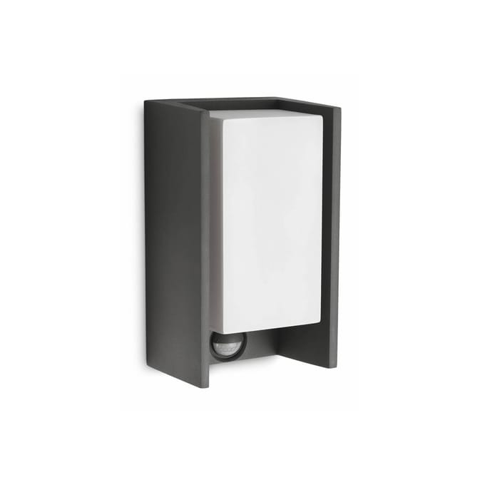 Philips Bridge buitenwandlamp met sensor - antraciet