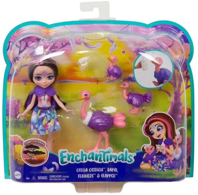 Enchantimals Ofelia Struisvogel
