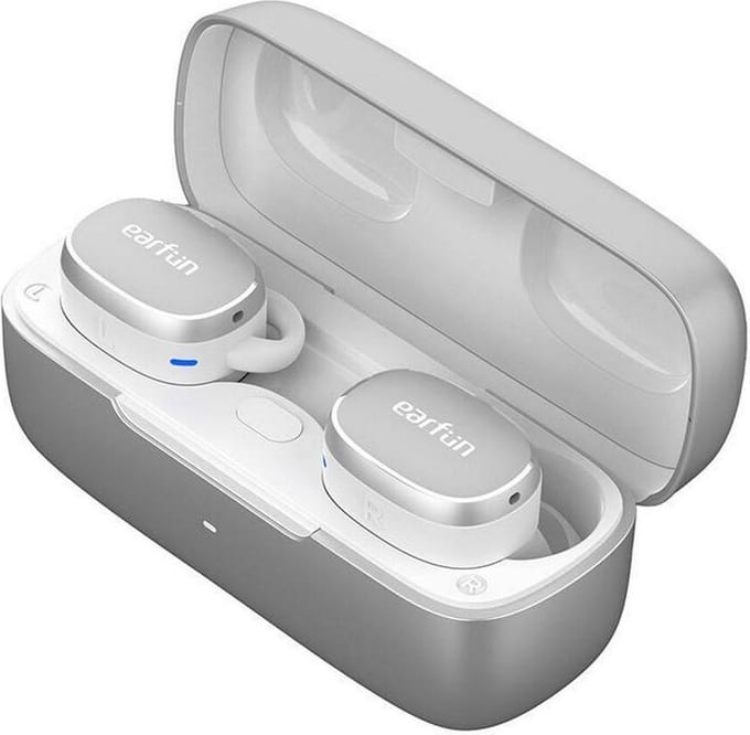 EarFun Free Pro 3 - Draadloze Oordopjes - Active Noise Cancelling - Snapdragon Sound - Wit