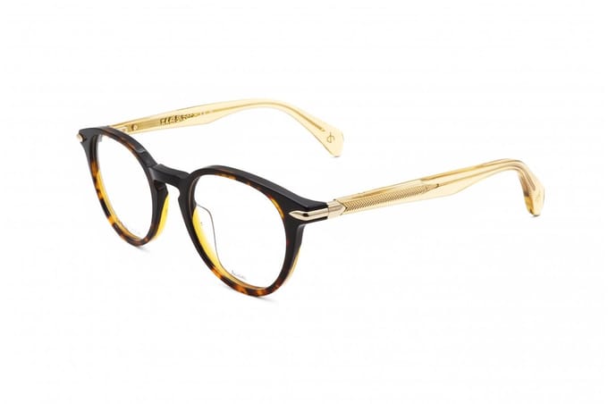 Rag & Bone RNB8003 Black shaded havana 48/21/140 UNISEX Brilmonturen