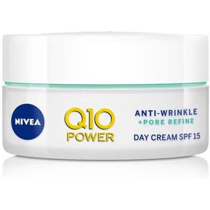 NIVEA - Q10 Anti-Wrinkle Pore Minimising Extra Light Day Cream SPF 15 50ml
