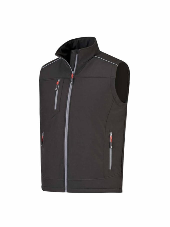 STØRVIK Romme Softshell Bodywarmer - Winddicht - 4 Seizoenen - Maat M - Zwart