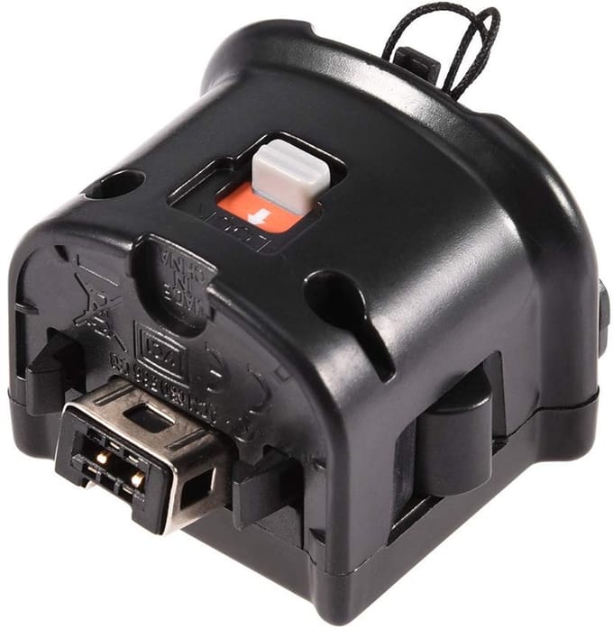 Allecto - Motion Plus-adapter - Externe Afstandsbediening - Plug-and-play - Zwart - Sensorcontroller - Voor gaming - Motion Plus-sensor