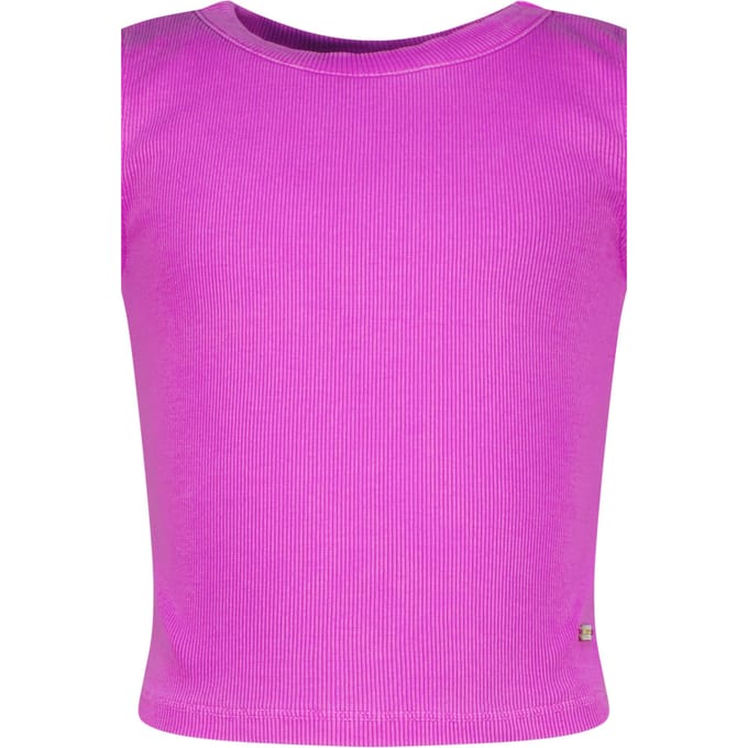 Vingino Basic-crop Rib Top Flower Purple Taglia: 2 | Outlet | kids | Viola
