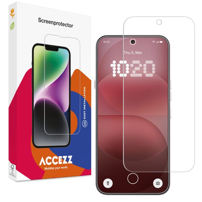 Accezz Screen Protector - Geschikt voor Nothing Phone (4a) Pro - Gehard Glas Screenprotector