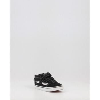 VANS TD Ward Mid V (SUEDE - CANVAS)BLACK - WHITE - Sneakers - Unisex