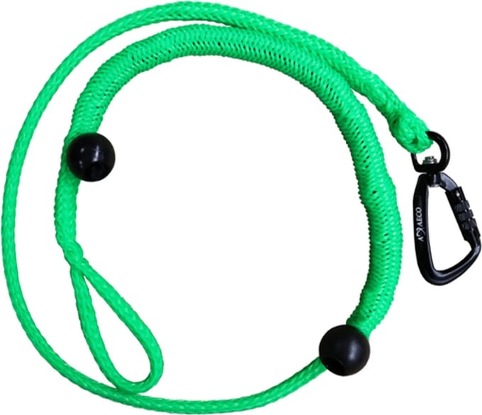 Axaeco Sportlijn elastisch groen 150cm