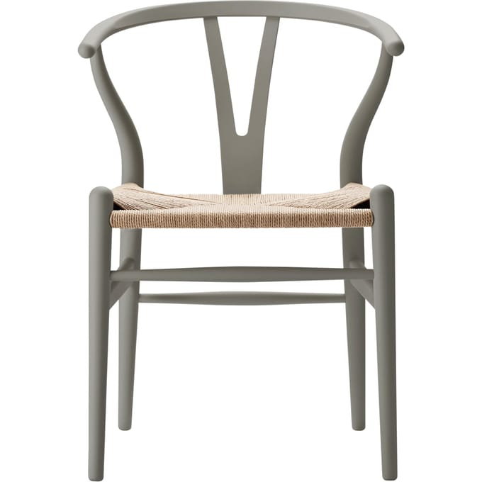 Carl Hansen & Søn CH24 Y Wishbone stoel Soft Edition van Ilse Crawford - clay