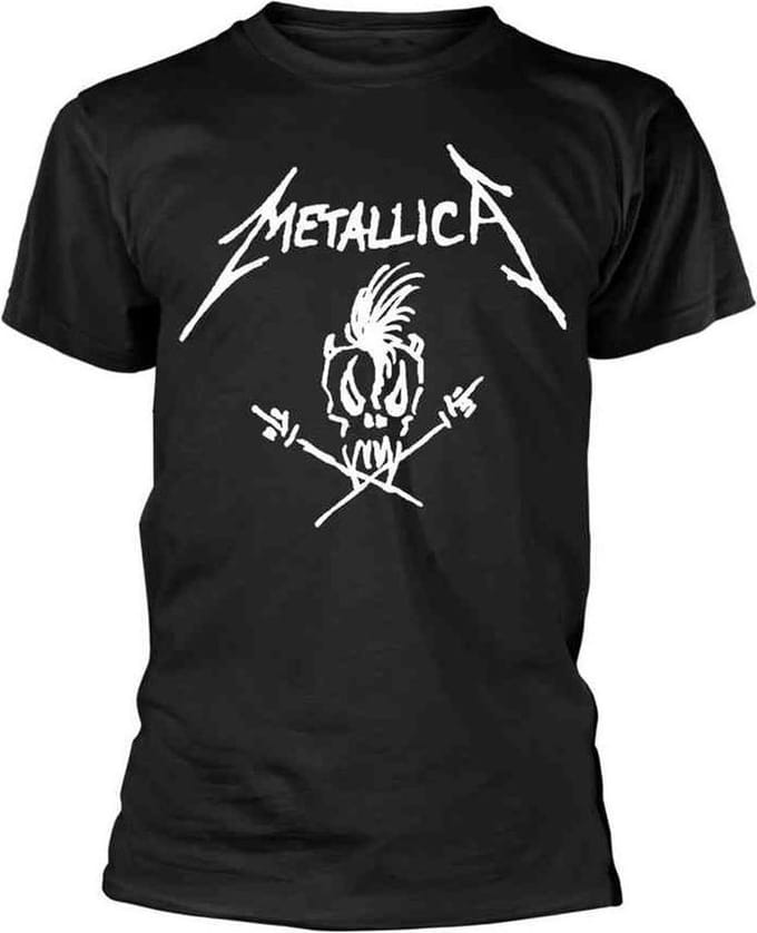 Metallica Heren Tshirt -XXL- Original Scary Guy Zwart