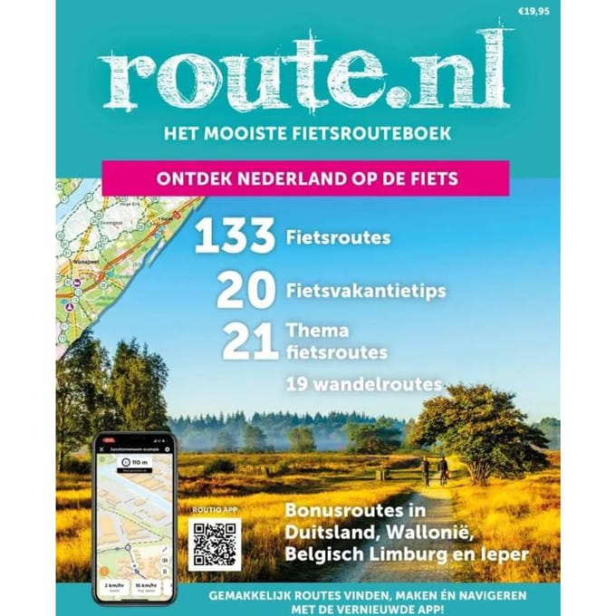 Route.Nl Het Mooiste Fietsrouteboek - Fietsatlassen